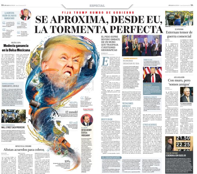 Mexico Trump spread