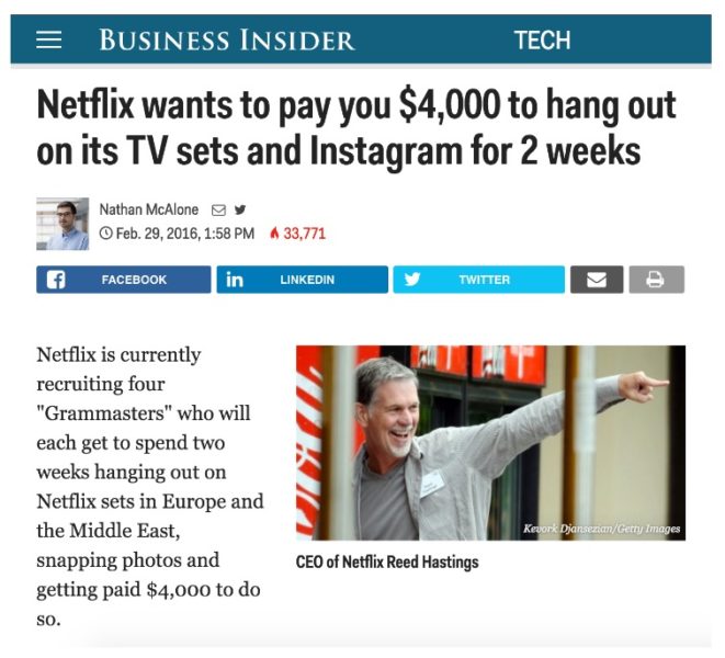 Business Insider Netflix