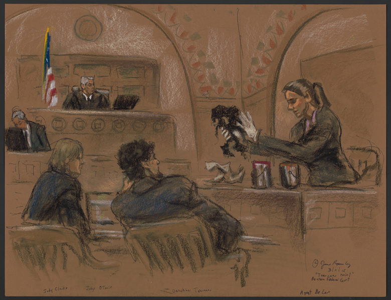Tsaernev Trial, by Jane Rosenberg.