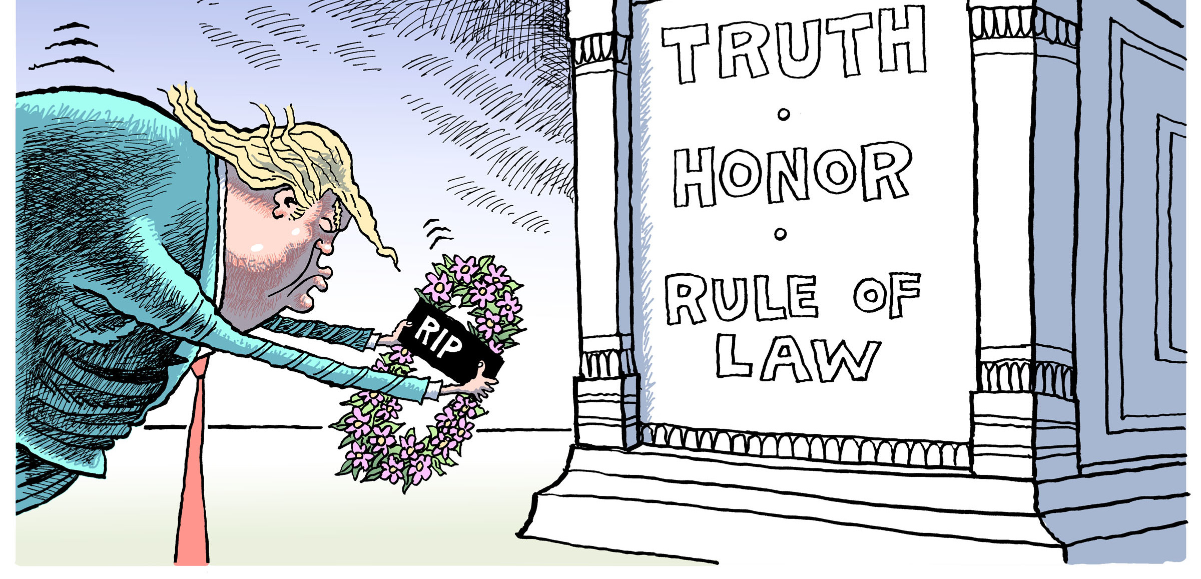 rule of law cartoon