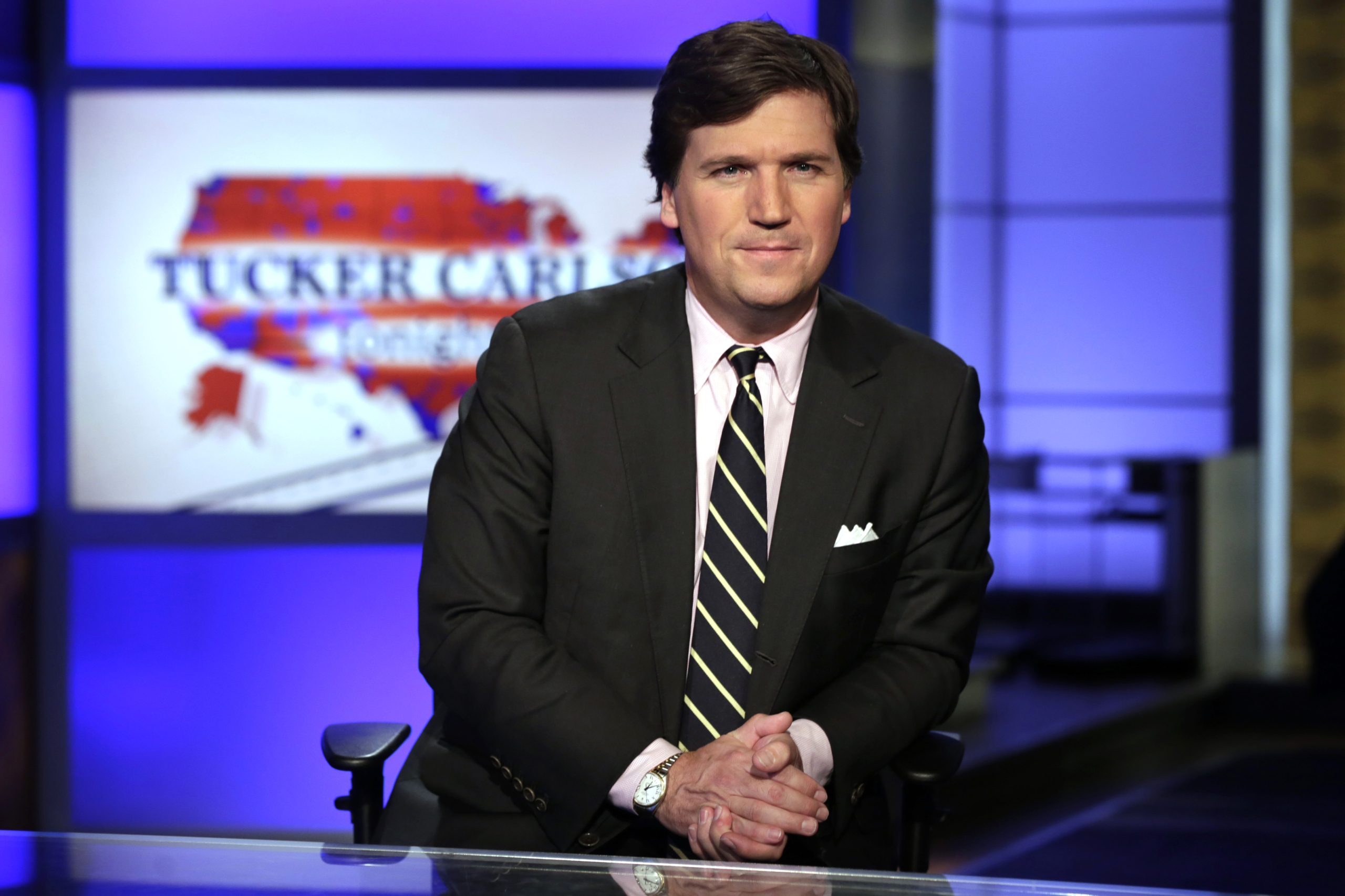 The mystery of Tucker Carlson picture