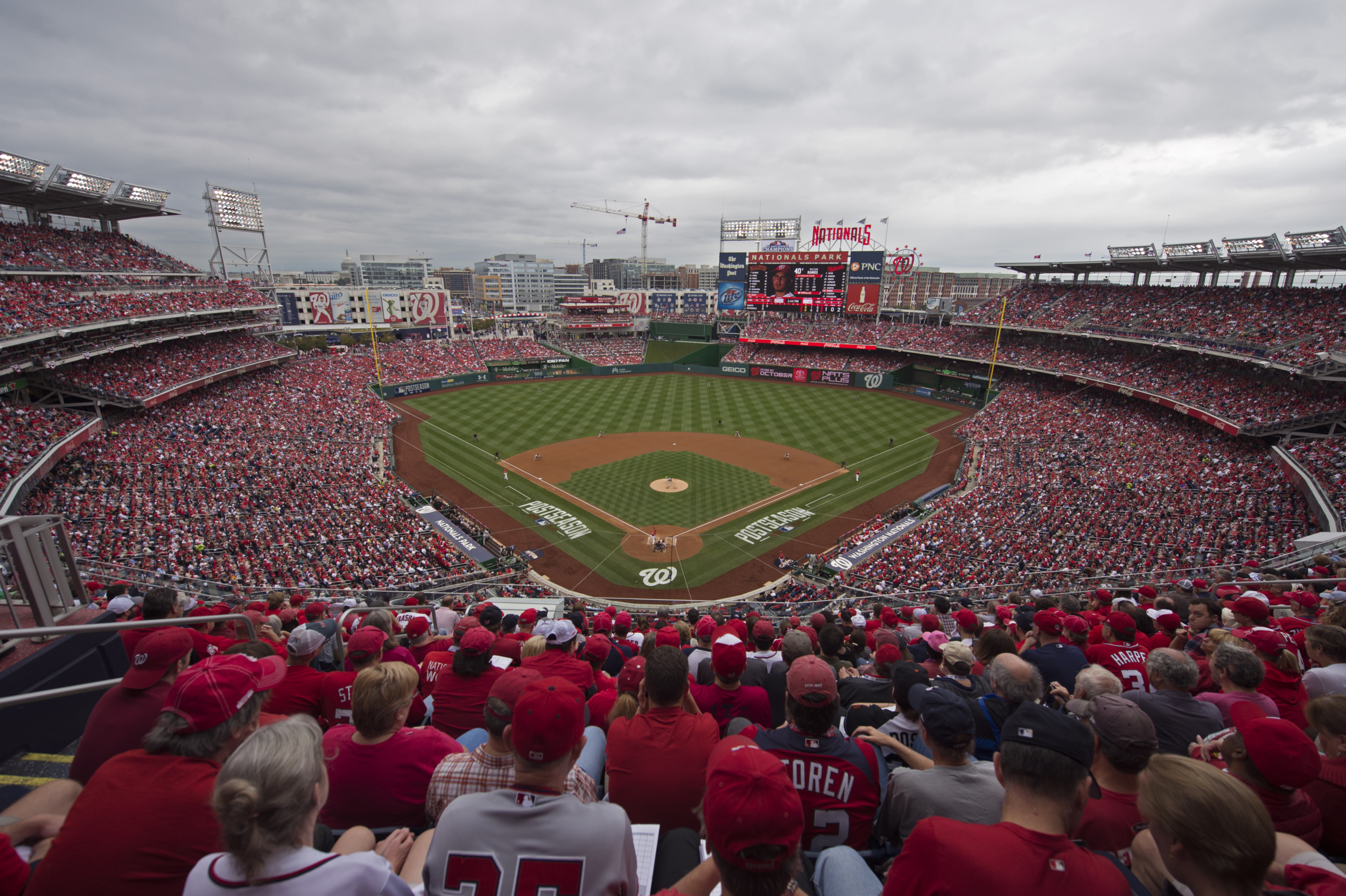 The Washington press corps goes to the World Series - Columbia