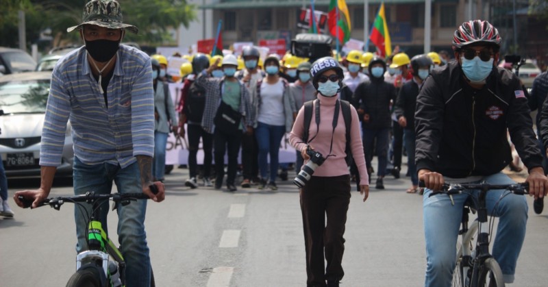 As protests grow in Myanmar, so do crackdowns on the press - Columbia Journalism Review